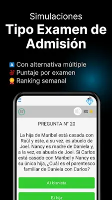 Cachimboz - Examen de admisión android App screenshot 5